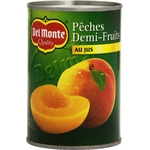 Pêches Demi-Fruits au Jus Del Monte en boîte de 415 g