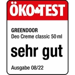 Déodorant bio Greendoor 50 ml, sans sels daluminium, vegan, naturel