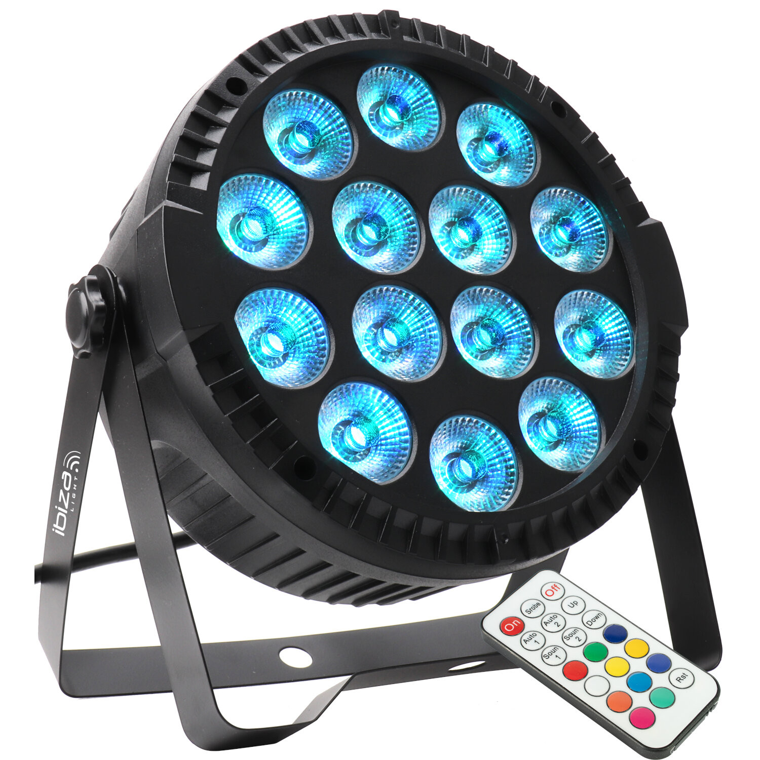 PROJECTEUR PAR EXTRA-PLAT 14 LED RGBW 6W LOTRONIC THINPAR14X6W-RGBW