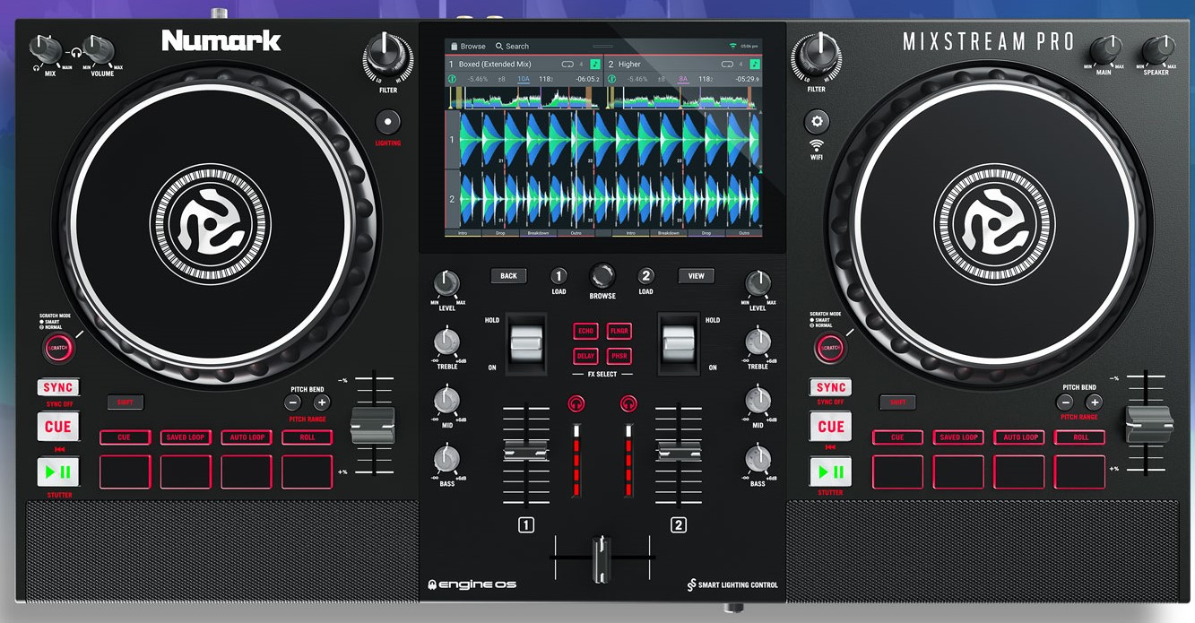 CONTRÔLEUR DJ AUTONOME NUMARK MIXSTREAMPRO