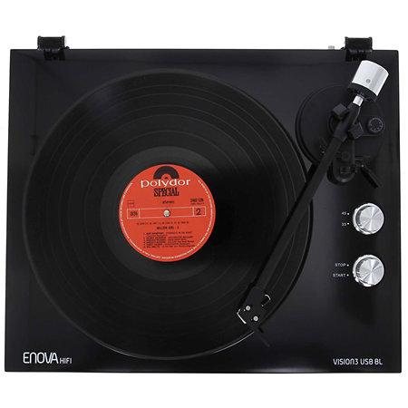 PLATINE VINYLE CONNECTIQUE ENOVA VISION-3BL