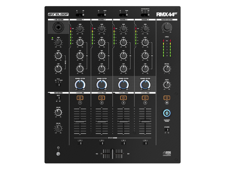 TABLE DE MIXAGE DJ BLUETOOTH 4 ENTREES - RELOOP RMX-44BT