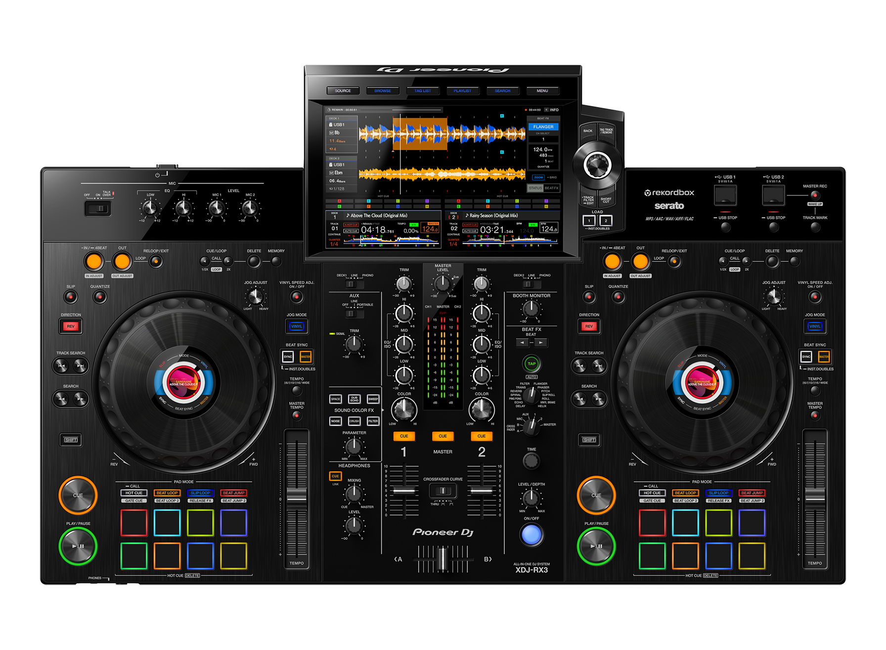 CONTROLEUR DJ AUTONOME PIONEER XDJ-RX3