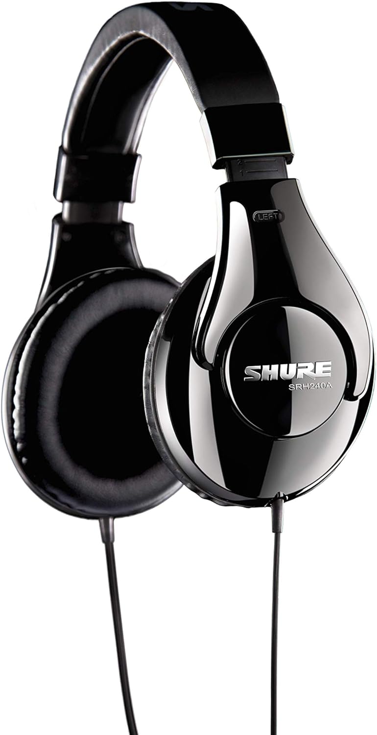 CASQUE AURAL SHURE SRH240A-BK