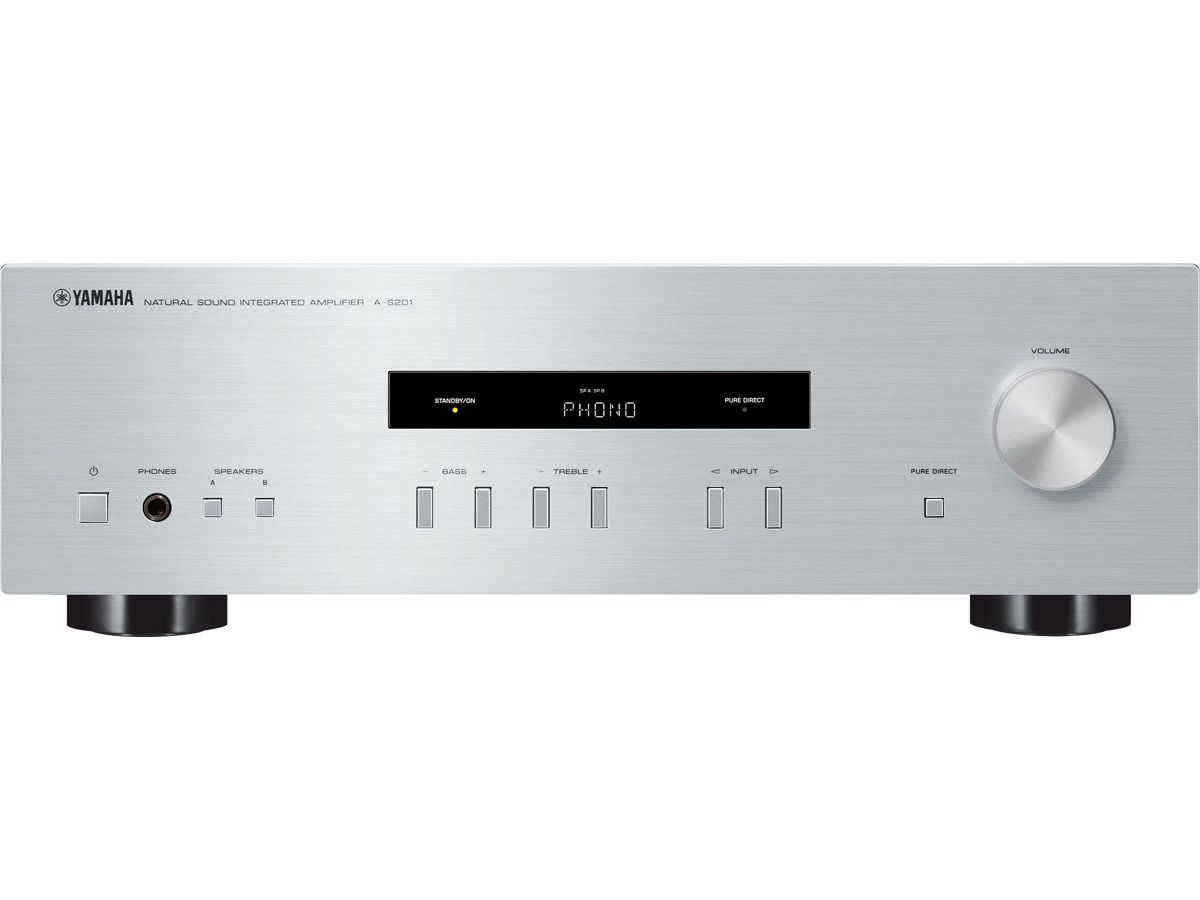 AMPLI HIFI SILVER 2X100WATTS YAMAHA AS201SILVER