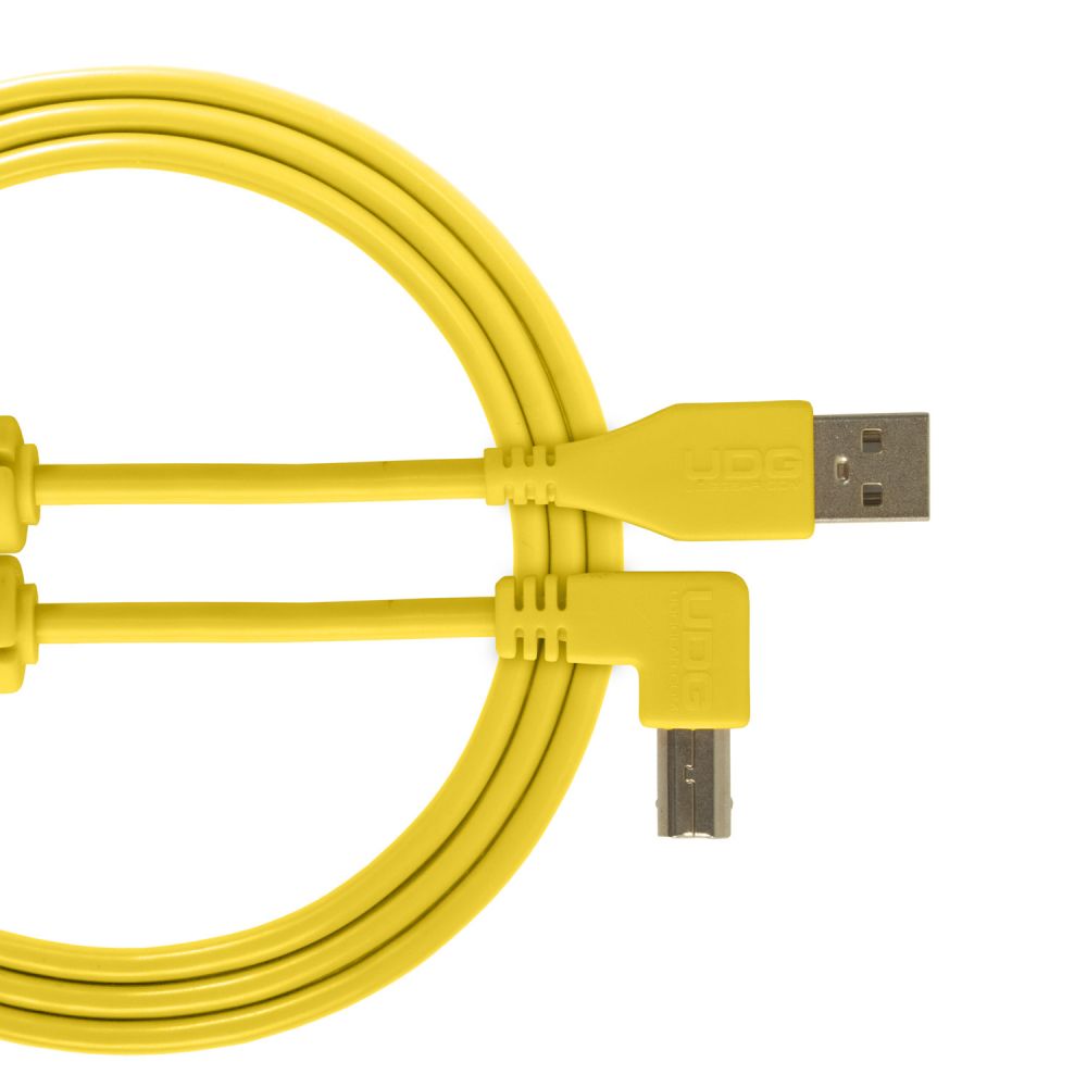 CABLE UDG USB 2.0 A-B JAUNE U95005YL