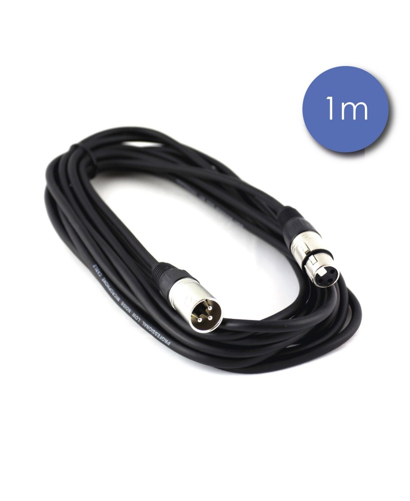 XLR MALE / XLR FEMELLE 1M CAB2019
