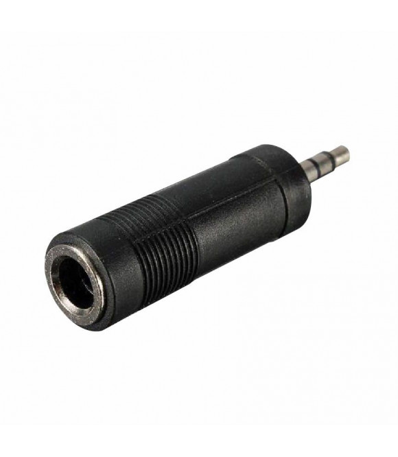 ADAPTATEUR MINI JACK 3,5 MALE STÉRÉO - JACK 6,35 FEMELLE STÉRÉO - NPC