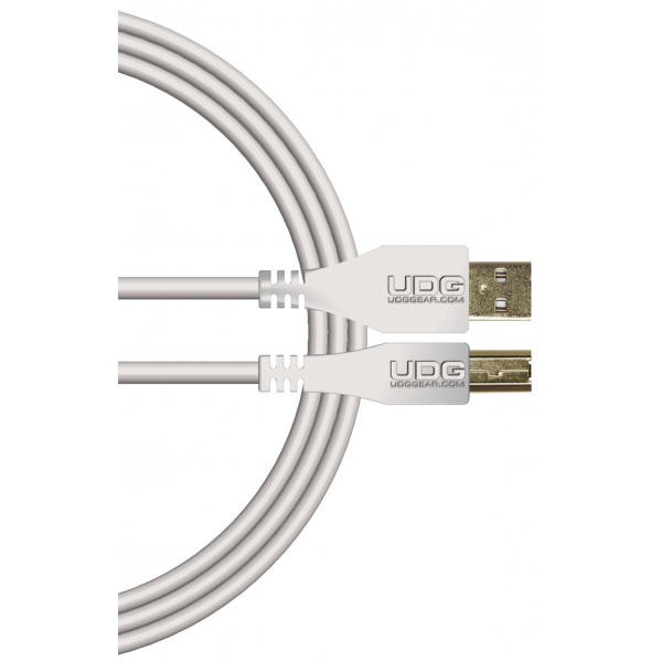 CABLE UDG USB 2.0 A-B 1M BLANC U95001WH