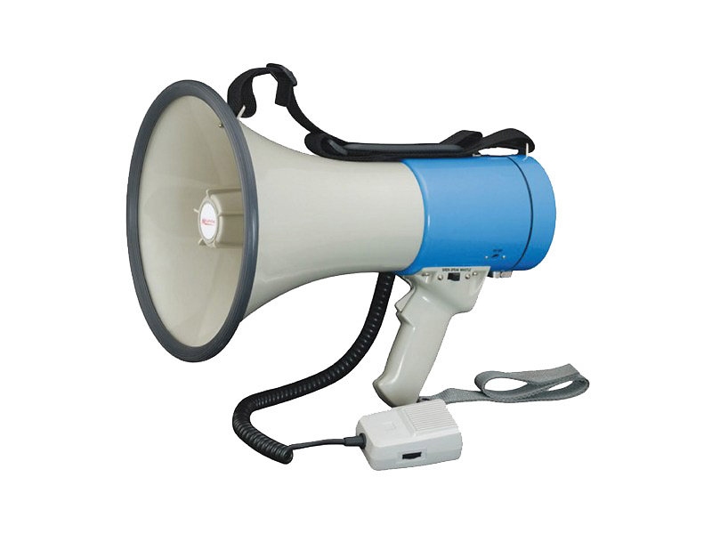 MEGAPHONE 25W POWER ACOUSTICS MEGAPOWER25M-BAT