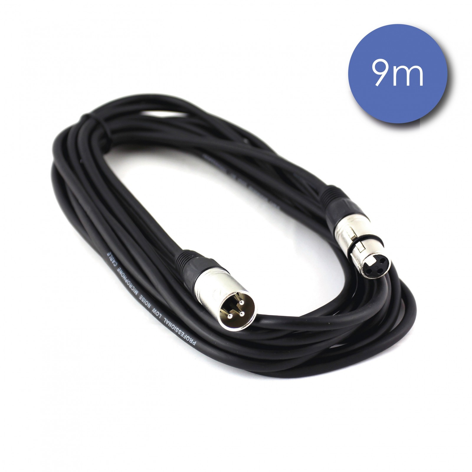XLR MALE/ XLR FEMELLE 9M CAB2022