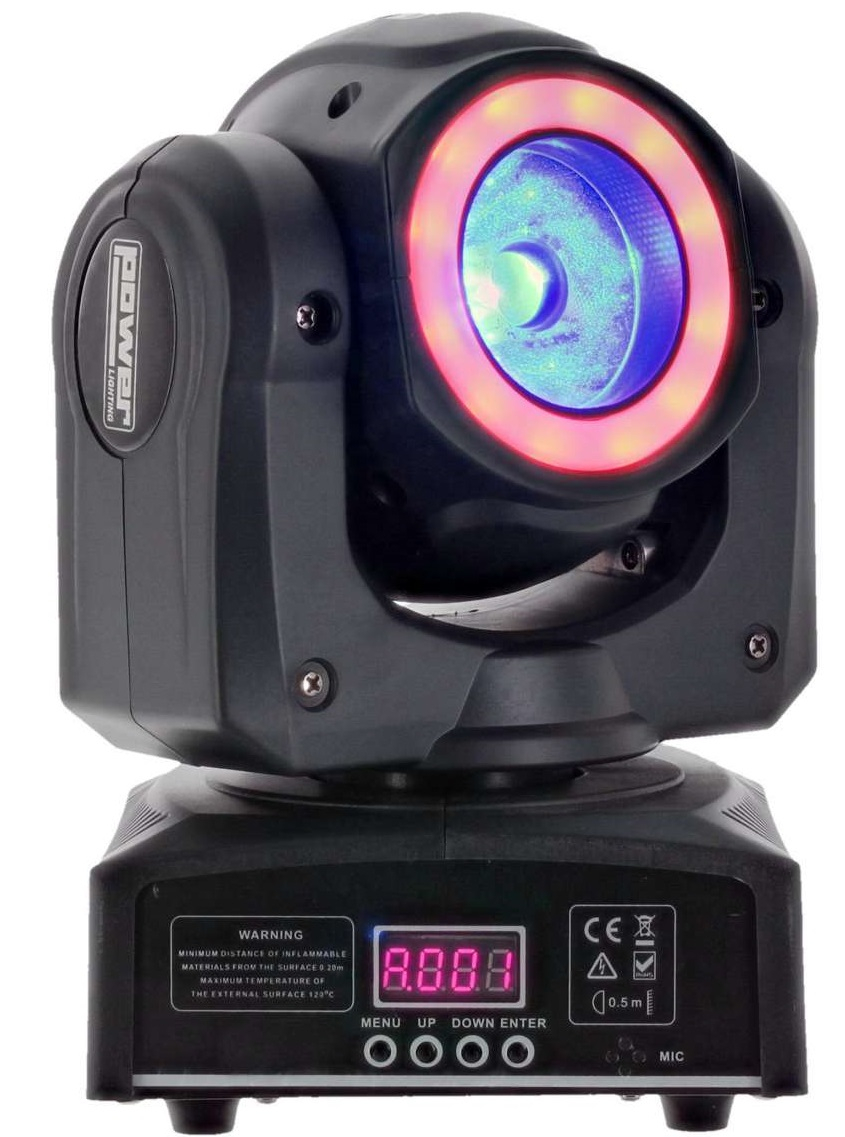 LYRE BEAM 50WATTS 4 EN 1 POWER LIGHTS LYREBEAM50RING