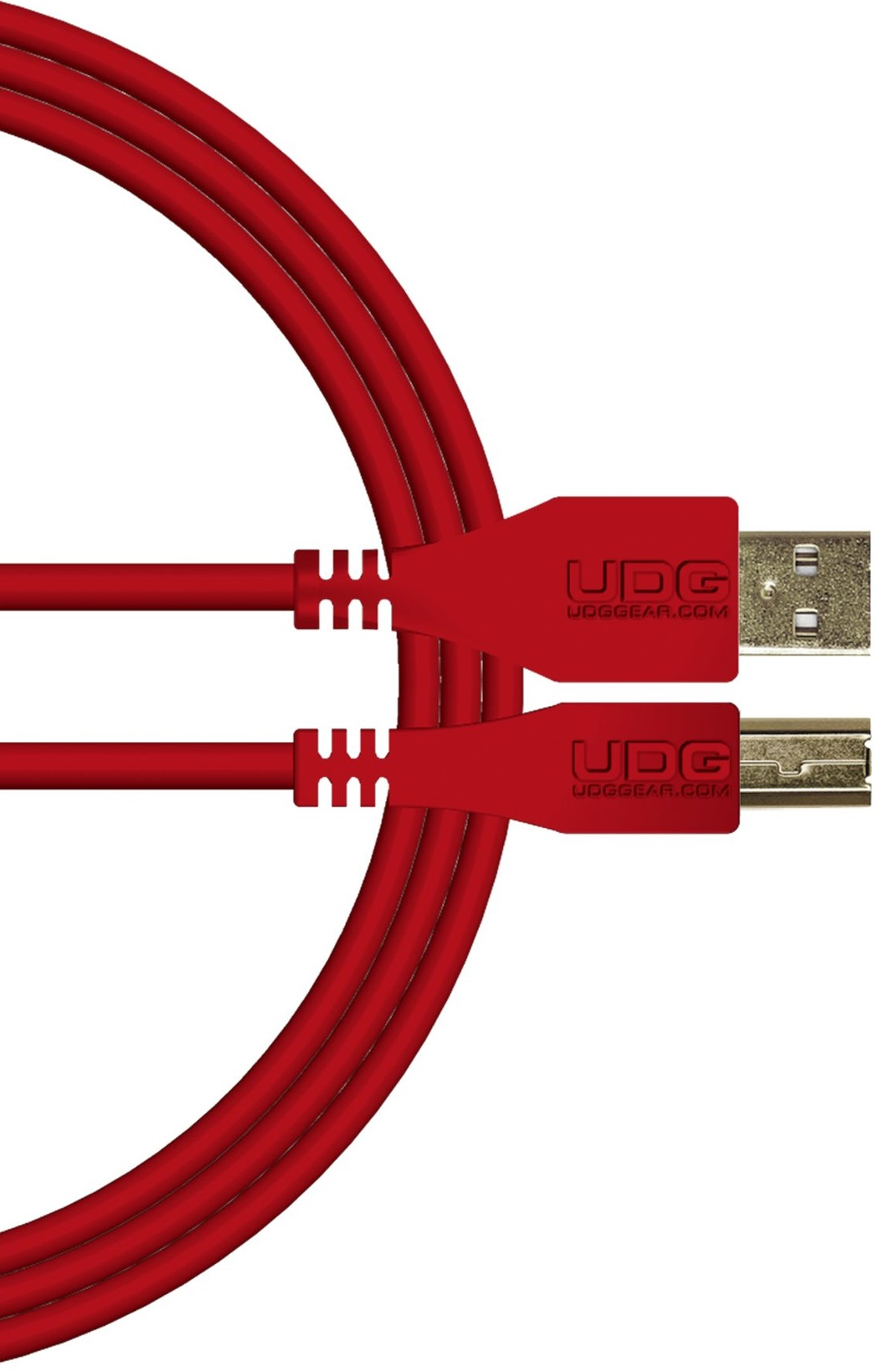 CABLE UDG USB 2.0 A-B 2M ROUGE U95002RD