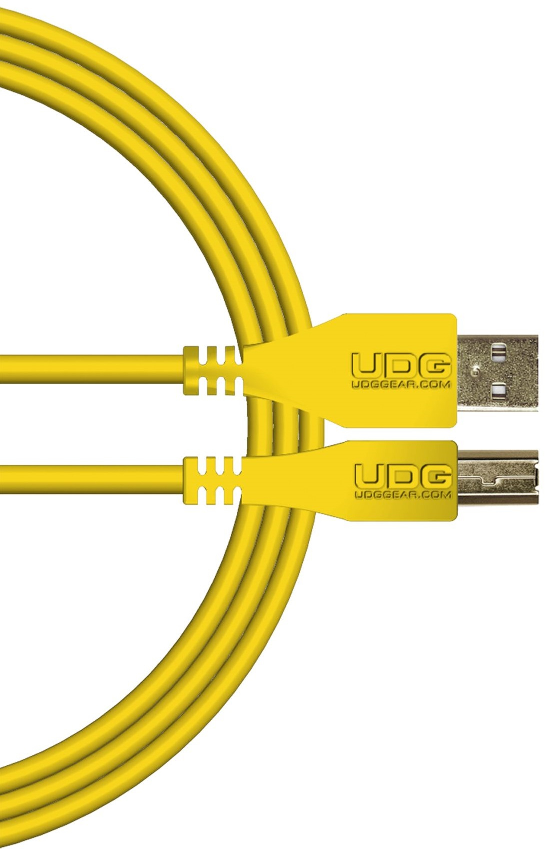 CABLE UDG USB 2.0 A-B 1M JAUNE U95001YL
