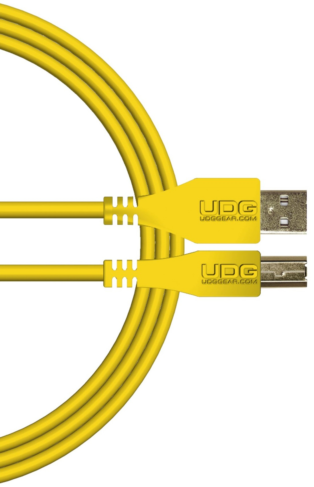 CABLE UDG USB 2.0 A-B 2M JAUNE U95002YL