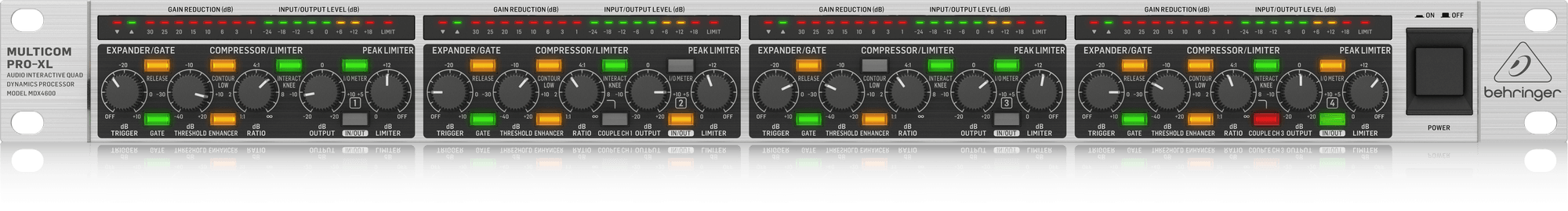 COMPRESSEUR LIMITEUR GATE STEREO DBX MDX4600