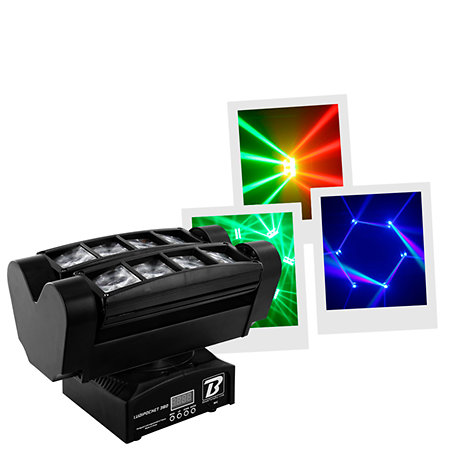 JEU DE LUMIÈRE EFFET BEAM 4 EN 1 BOOMTONE DJ LUDIPOCKETI-360