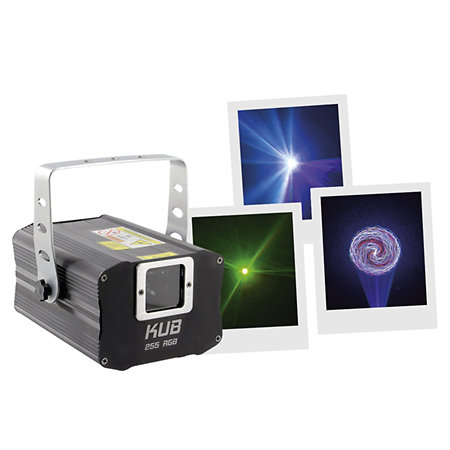 LASER D\'ANIMATION MULTICOLORE CLASSE 3 BOOMTONE DJ KUB255RGB
