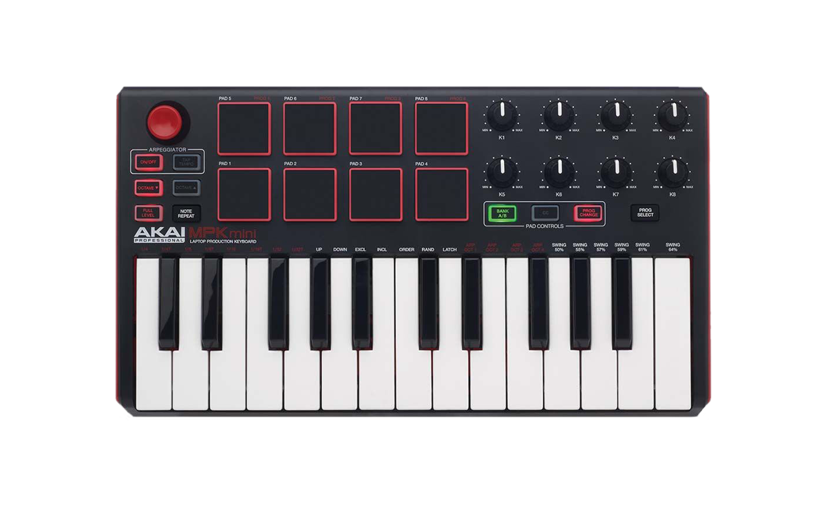 PIANO USB 25 MINI NOTES AKAI MPK-MINI