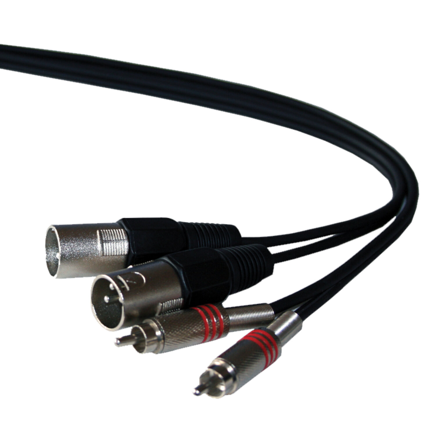 CABLE 2RCA PLUG/2XLR PLUG 1.50M CM15RX-2