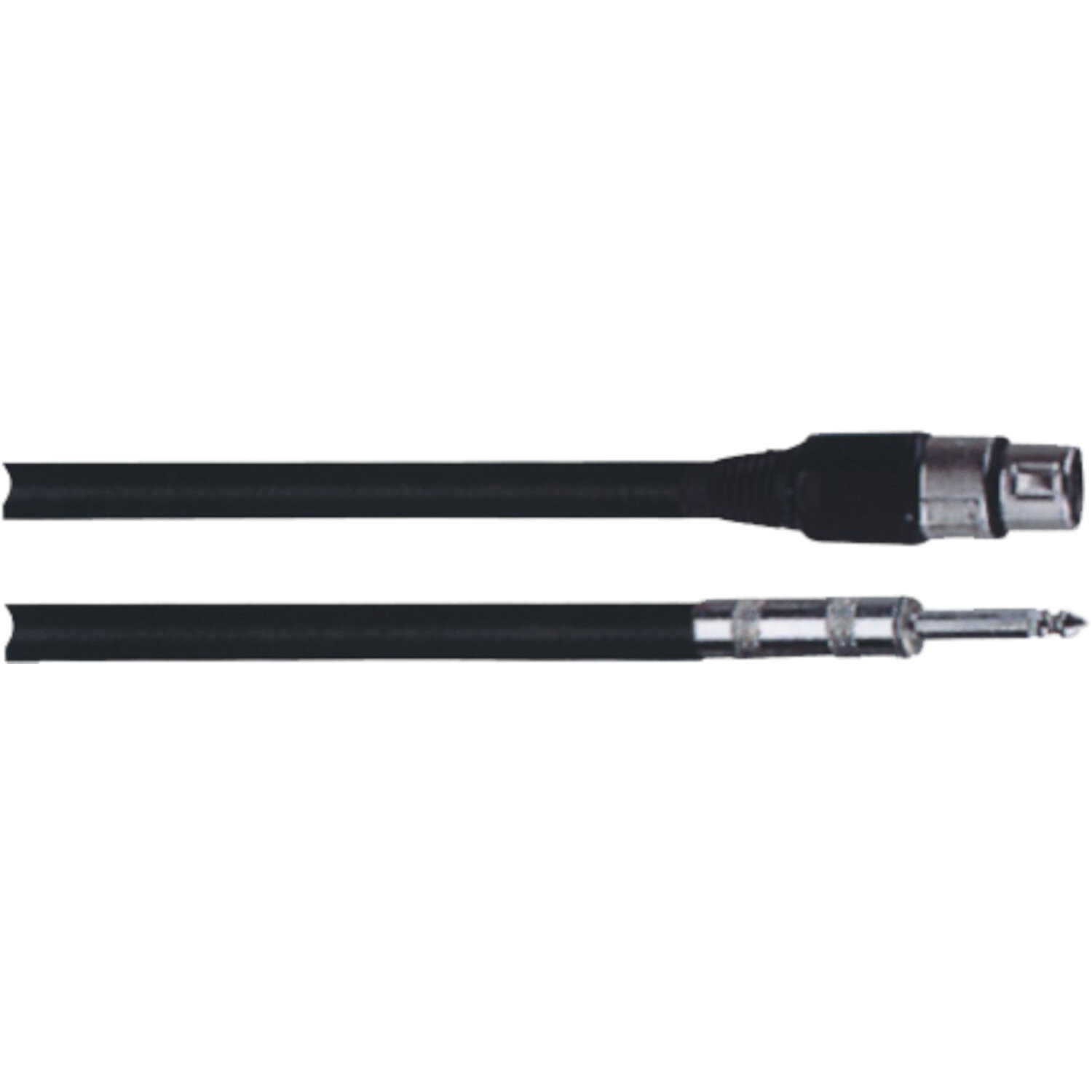 MICRO CABLE XLR-F/J6.35-M 6M BLACK CM6B