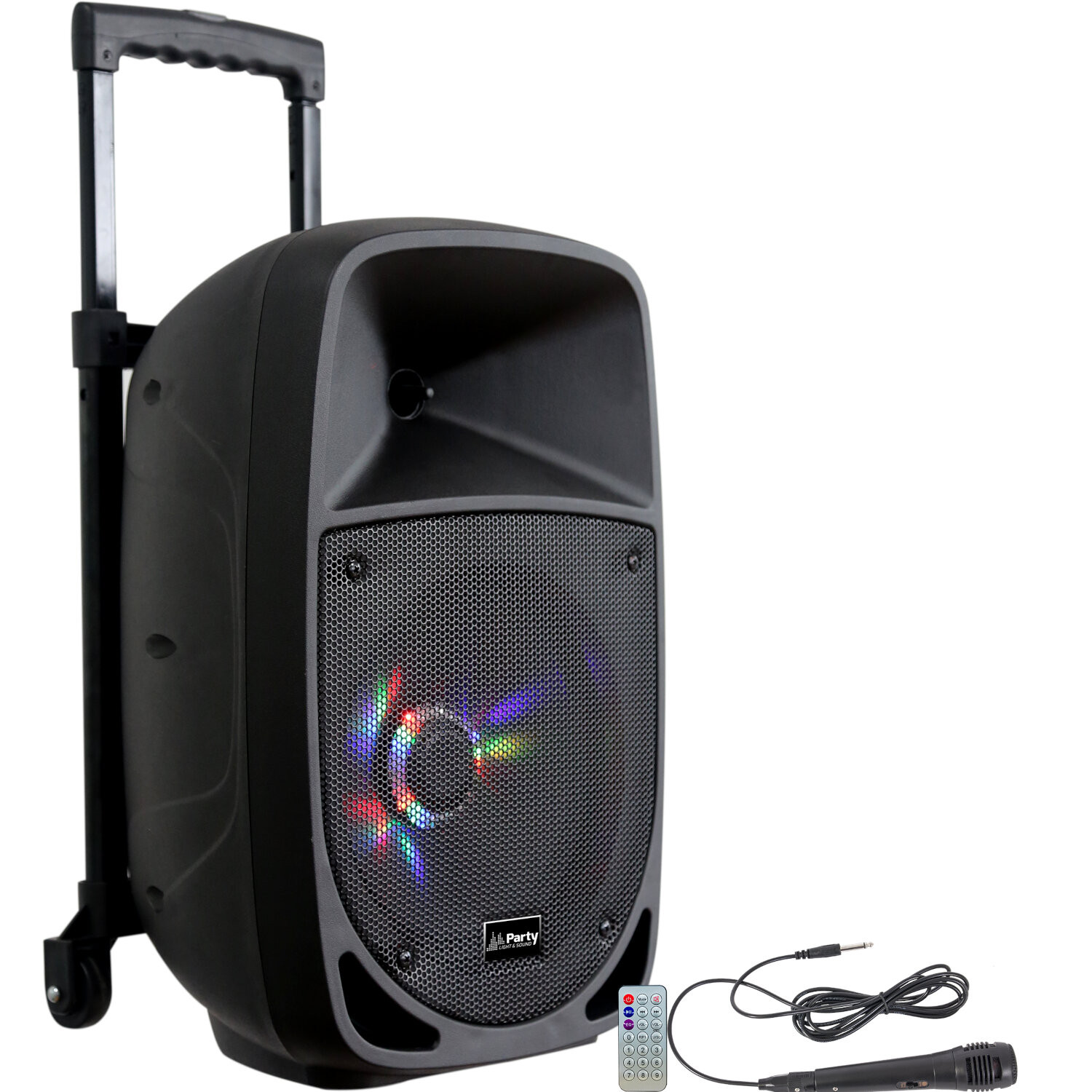 SONO PORTABLE 20CM IBIZA PARTY-8LED