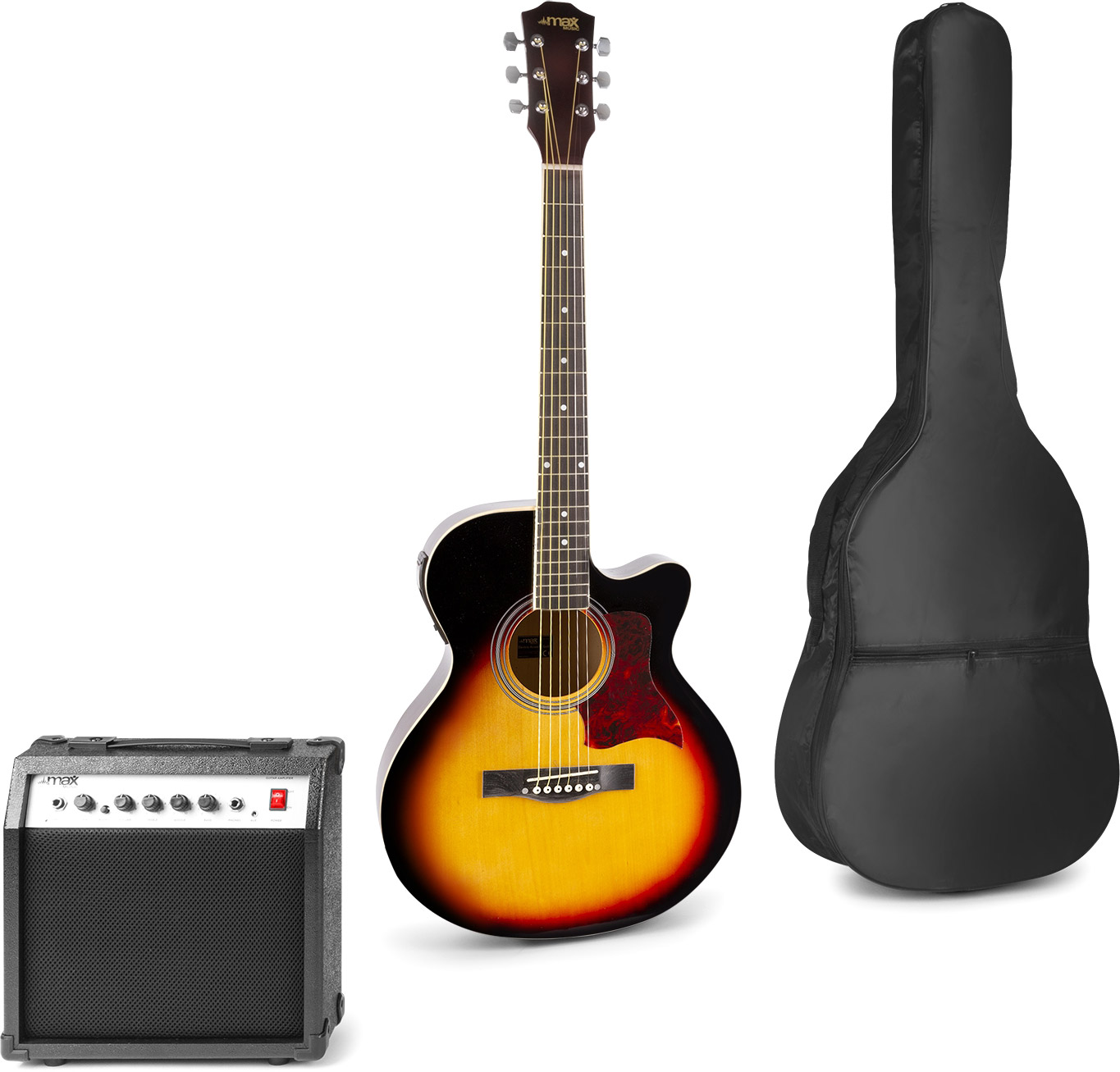 GUITARE ÉLECTRO ACOUSTIQUE COLORIS SHOWKITPACK-SUN