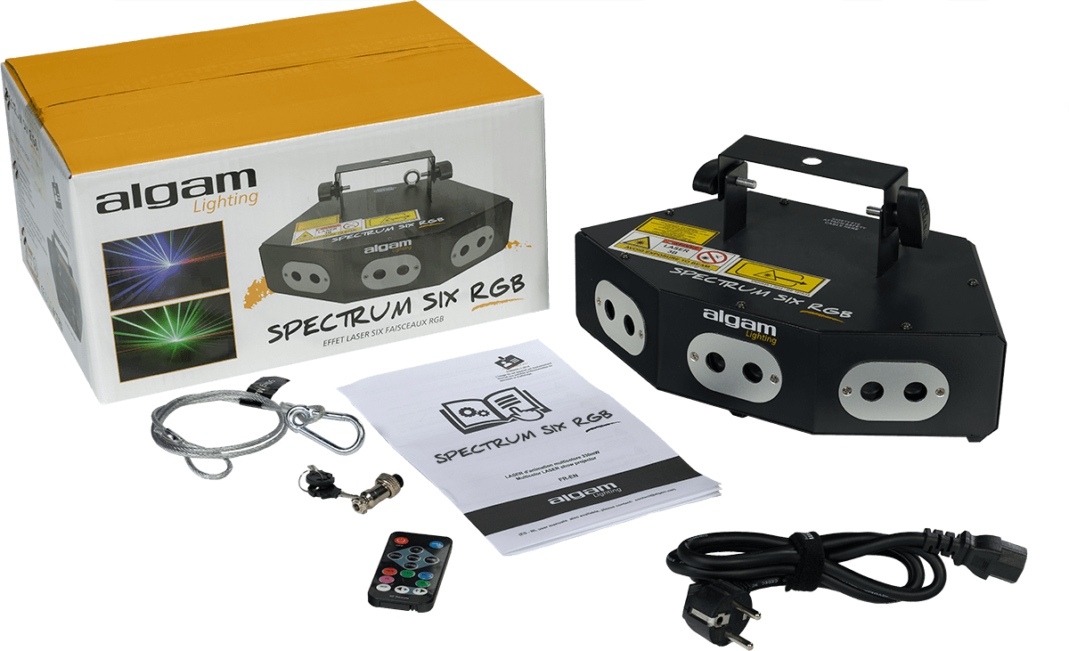 LASER SPECTRUM SIX RGB260MW ALGAM SPECTRUMSIXRGB