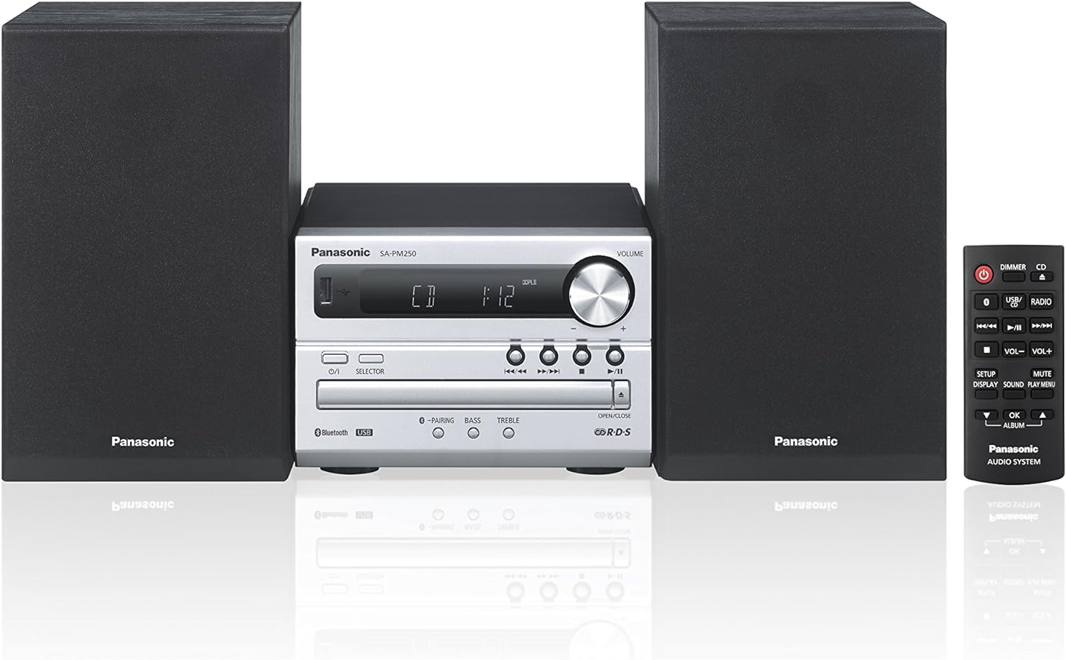 MICRO CHAINE CD USB BLUETOOTH PANASONIC SCPM250EFS