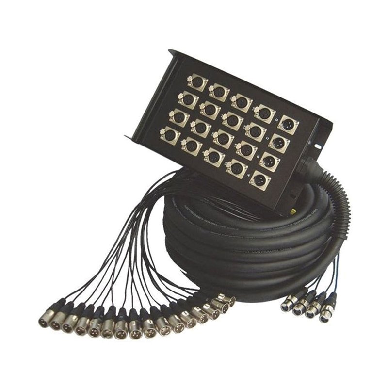 MULTIPAIRE 16 IN / 4 OUT 15M - BOITIER SCENE SNAKE2124