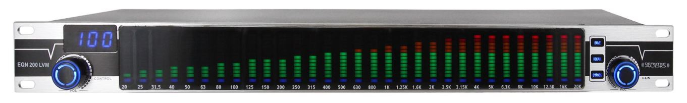 EQUALISEUR DIGITAL 31 BANDES POWER EQN200LVM