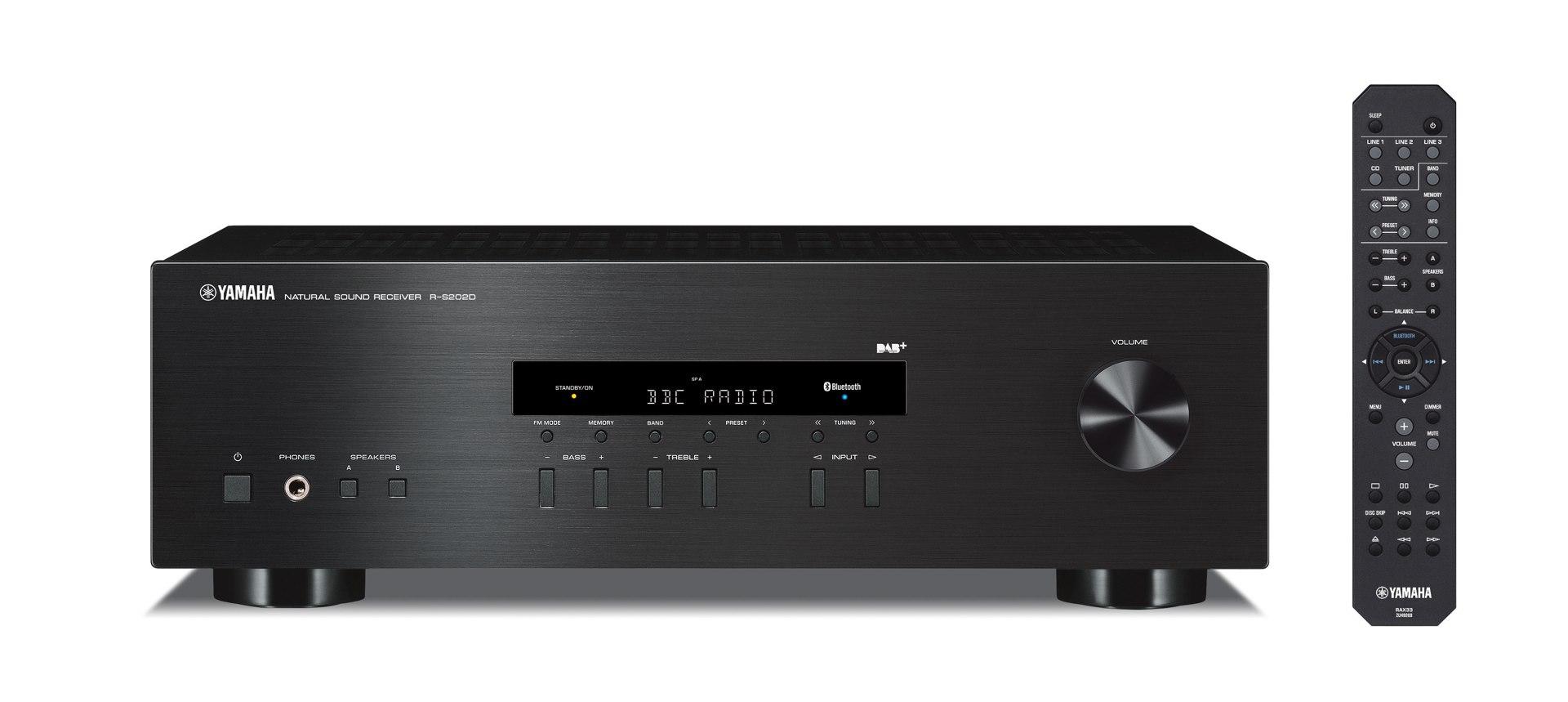 AMPLI TUNER 2X100WATTS YAMAHA RS202DBLACK