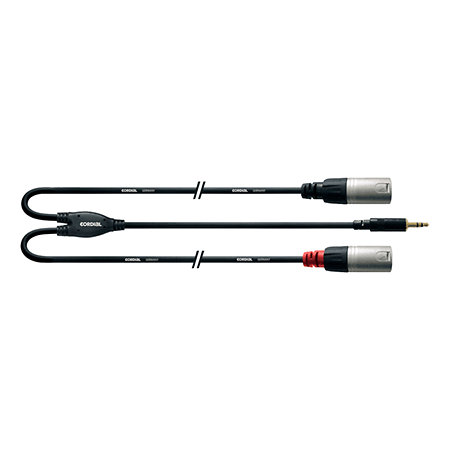 CABLE MINI JACK 2  XLR MALE LONG 1.5 M CFY1-5WMM-LONG
