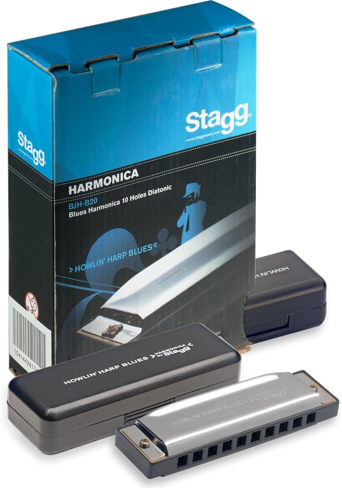 HARMONICA DIATONIQUE BLUES 20TONES STAGG BJHB20C