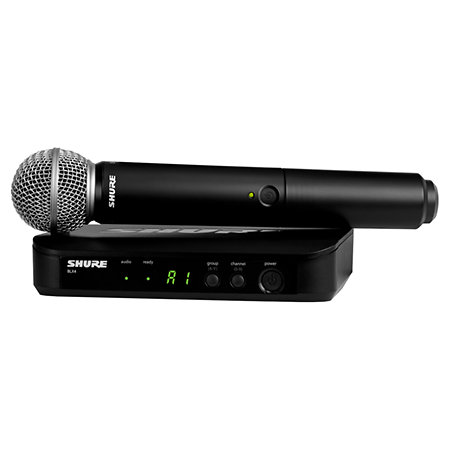 MICRO HF + RECEPTEURE SHURE BLX24 / SM58 FREQ M17