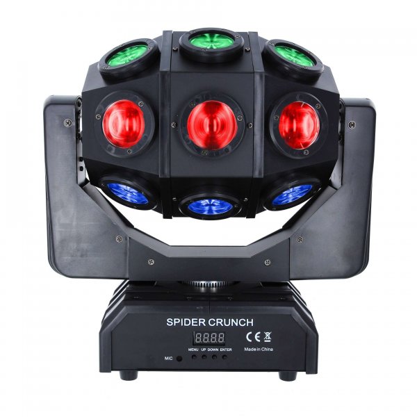 LYRE EFFET À LED 4EN1 RGBW POWER LIGHTING SPIDERCRUNCH
