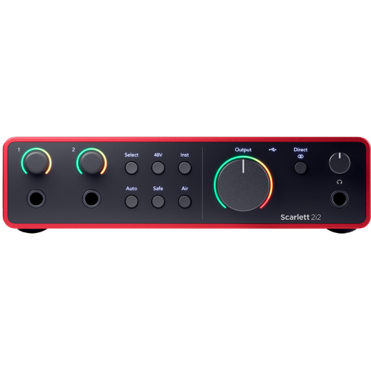 INTERFACE AUDIO/USB G4 2/2 USBC FOCUSRITE SCARLETT4-2I2