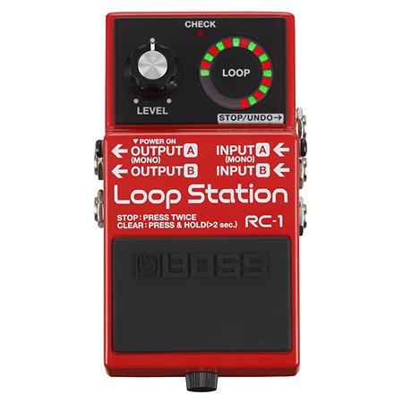 EFFET GUITARE ELECTRIQUE ET CLAVIERS BOSS RC1LOOP-STATION