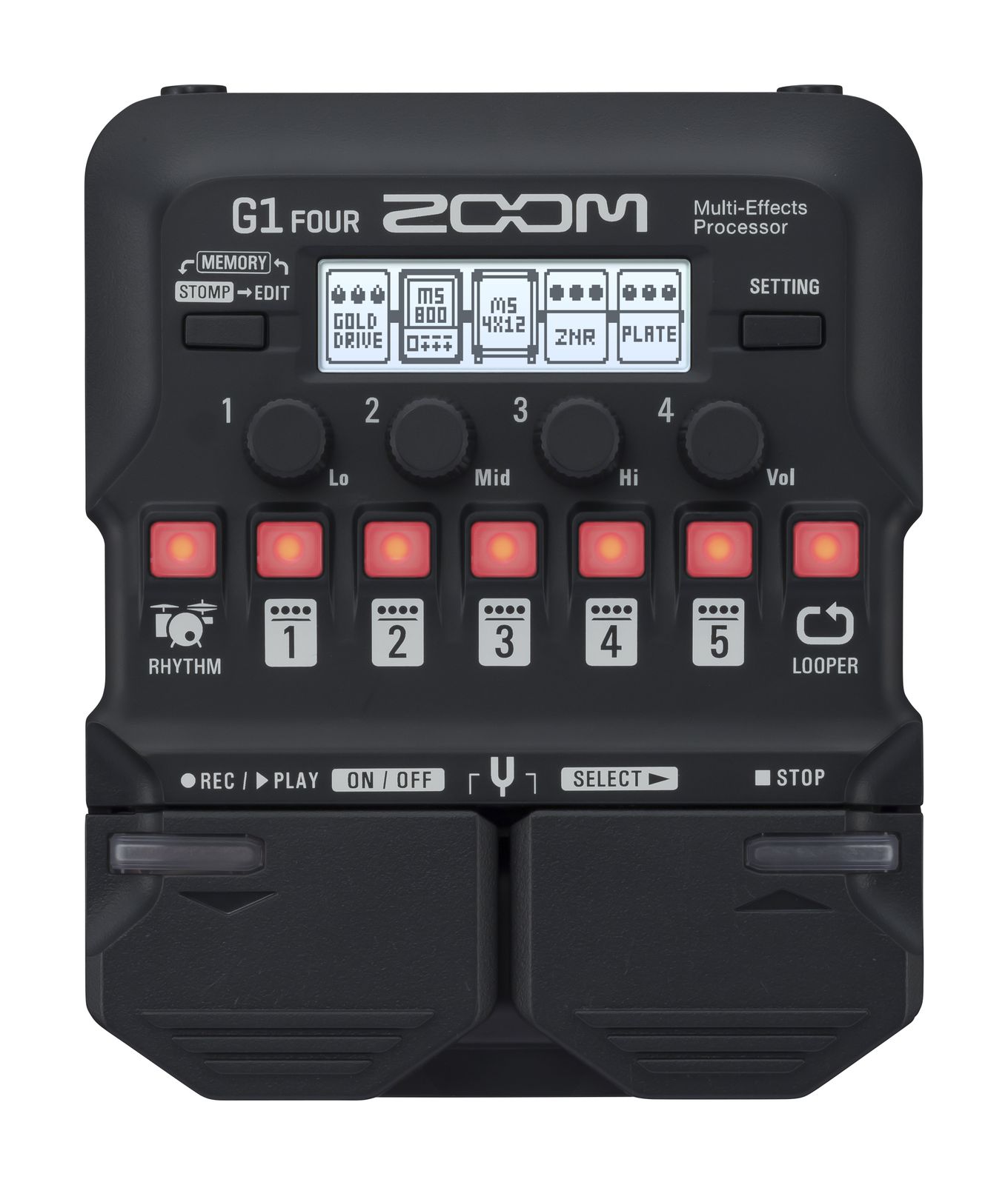 MULTI EFFET GUITARE ELECTRIQUE ZOOM G1-FOUR