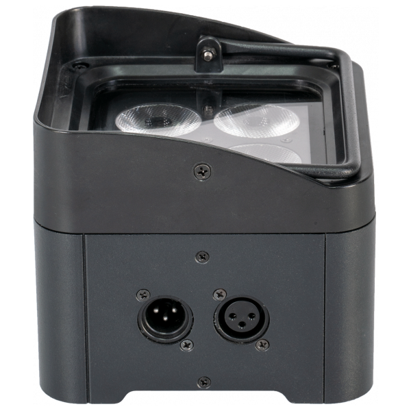 PROJECTEUR A LED 4X4 RGBA 4 EN 1 IBIZA LIGHT TBOX-QUAD4