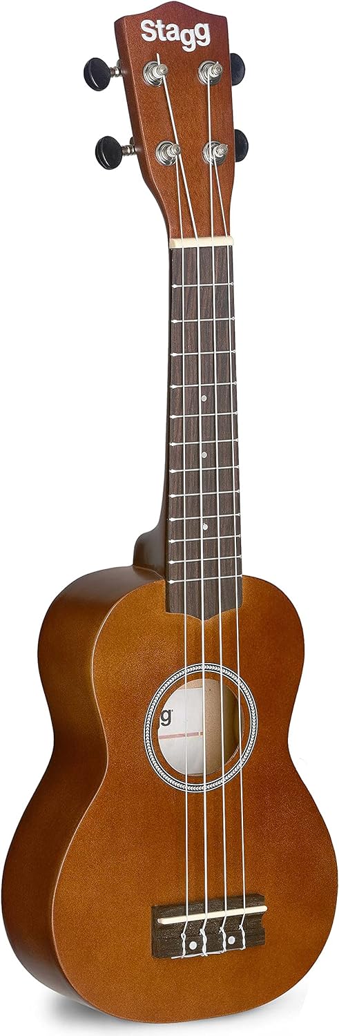UKULELE NATUREL + BAG STAGG USNAT