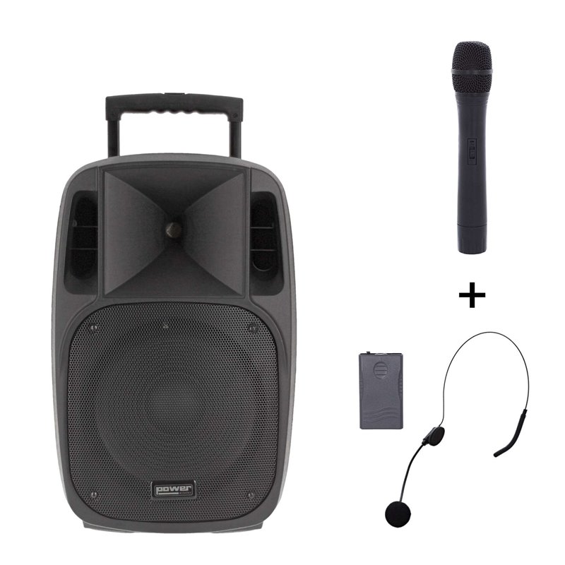 SONO PORTABLE MICRO HF SD BLUETOOT TÉLÉCOMMANDE IR POWER ACOUSTICS MOOVY12MKII