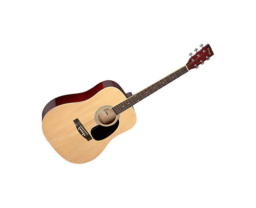 GUITARE ACOUSTIQUE FOLK NATUREL STAGG SA20D1-2NAT