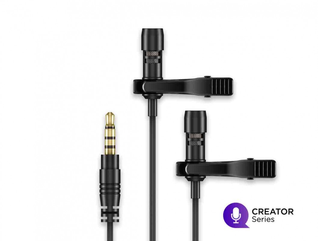 SET DE 2 MICROS LAVALIERE COMPACT IRIG-MICLAV2PACK
