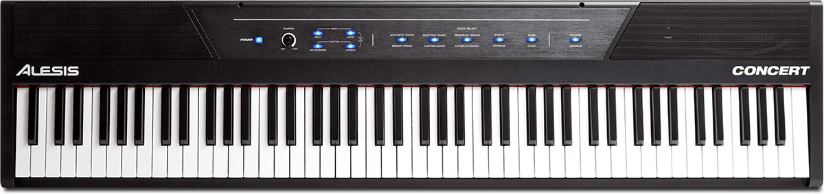 PIANO NUMERIQUE TOUCHER : SEMI-LESTÉ POLYPHONIE ALESIS KALCONCERT