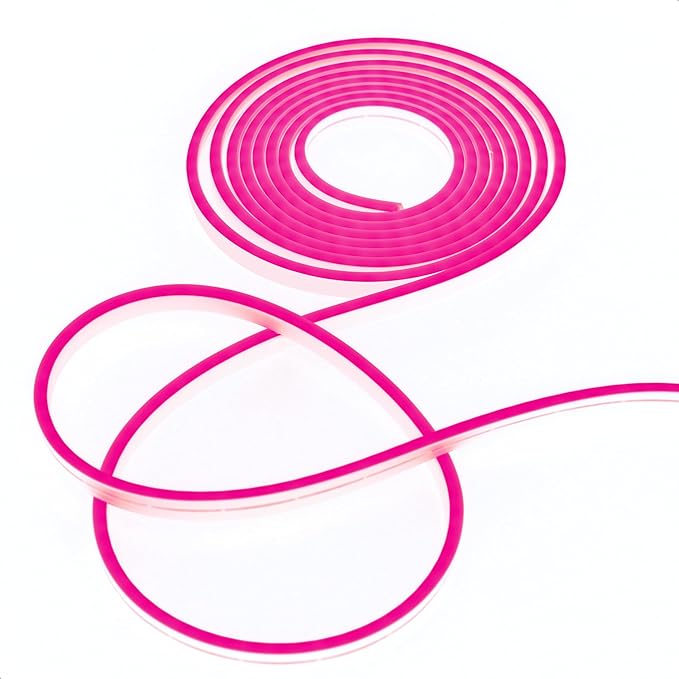 FLEXIBLE A LED EFFET NEON ROSE CHAUD IP65 – 5M IBIZA NEON500-ROSE
