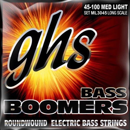JEU DE CORDE GUITARE BASSES MEDIUM LIGHT 45/65/80/100 GHS ML3045