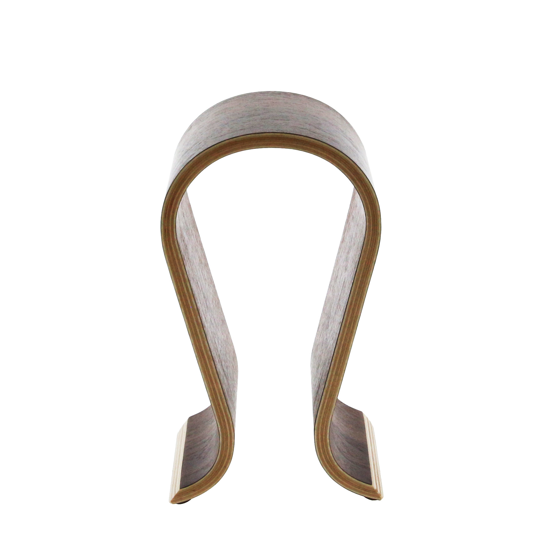 SUPPORT CASQUE BOIS FONCE STYLE MODERNE ENOVA HIFI SUPCAS-DARK-BROWN