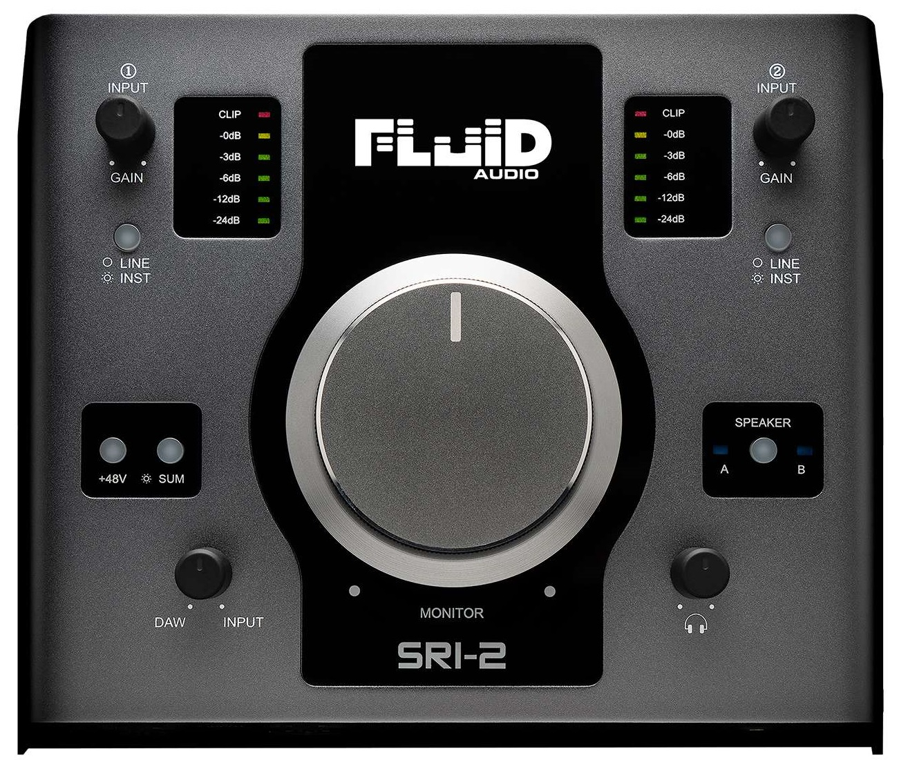 CARTE SON USB 2 ENTRÉES FLUID SRI-2