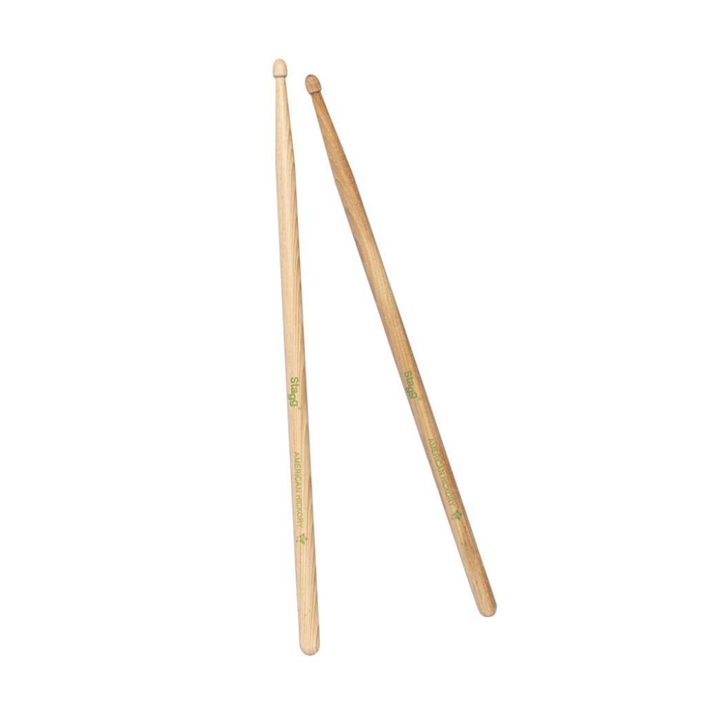 PAIRE DE BAGUETTES SERIE HICKORY POINTE BOIS STAGG SHV7A